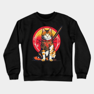 Cat Ronin Crewneck Sweatshirt